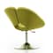 Manhattan Comfort Perch Adjustable Chair in Green and Polished Chrome, PK2 2-AC037-GR - alternate 3